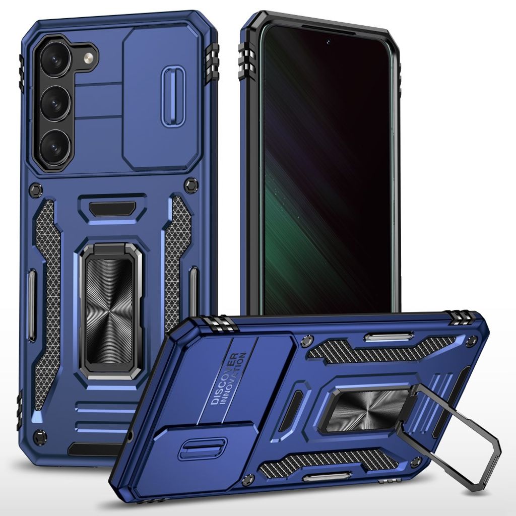 Samsung Galaxy S24 Case with lens protector - Blue — Samsung