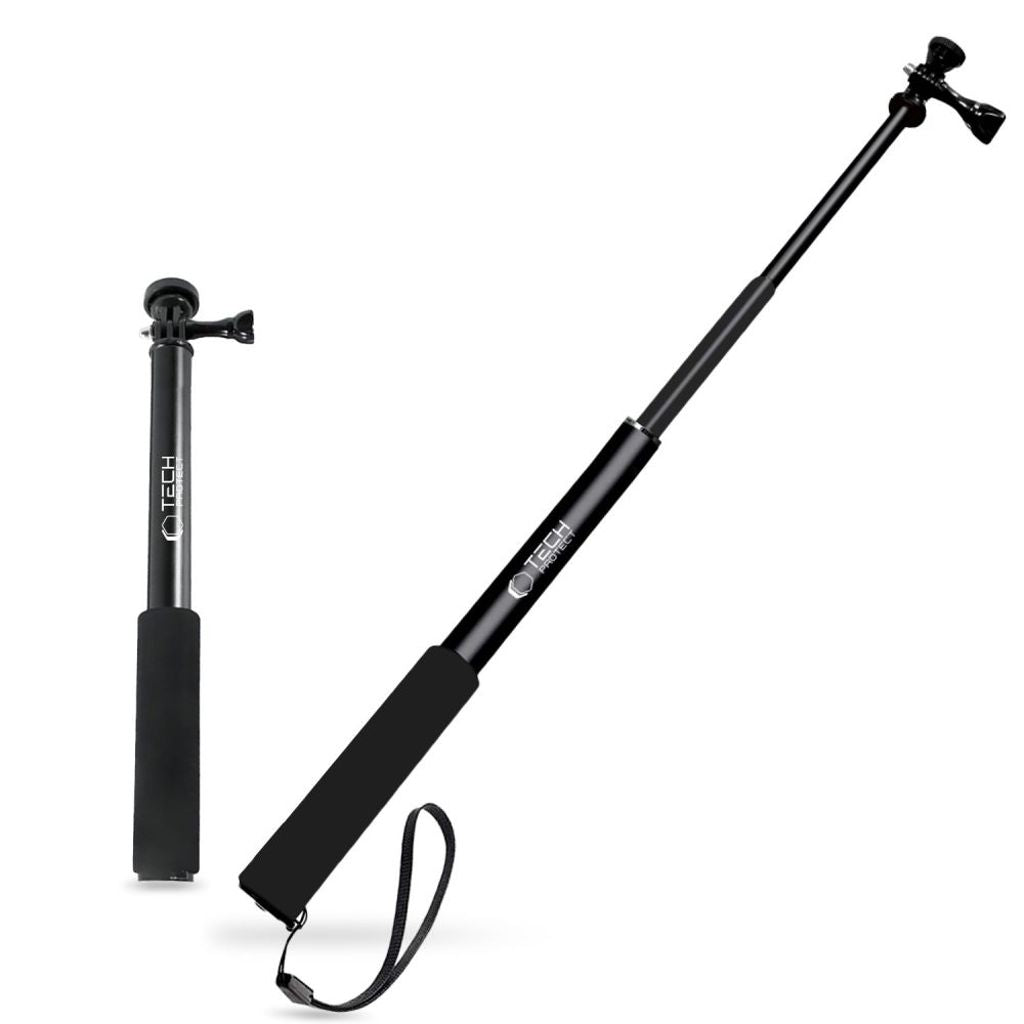 Tech-Protect GA100 monopad & selfie stick for GoPro / DJI – Black