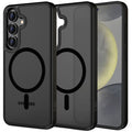 Tech-Protect MagMat MagSafe Case for Samsung Galaxy S25 - Black — Tech-Protect