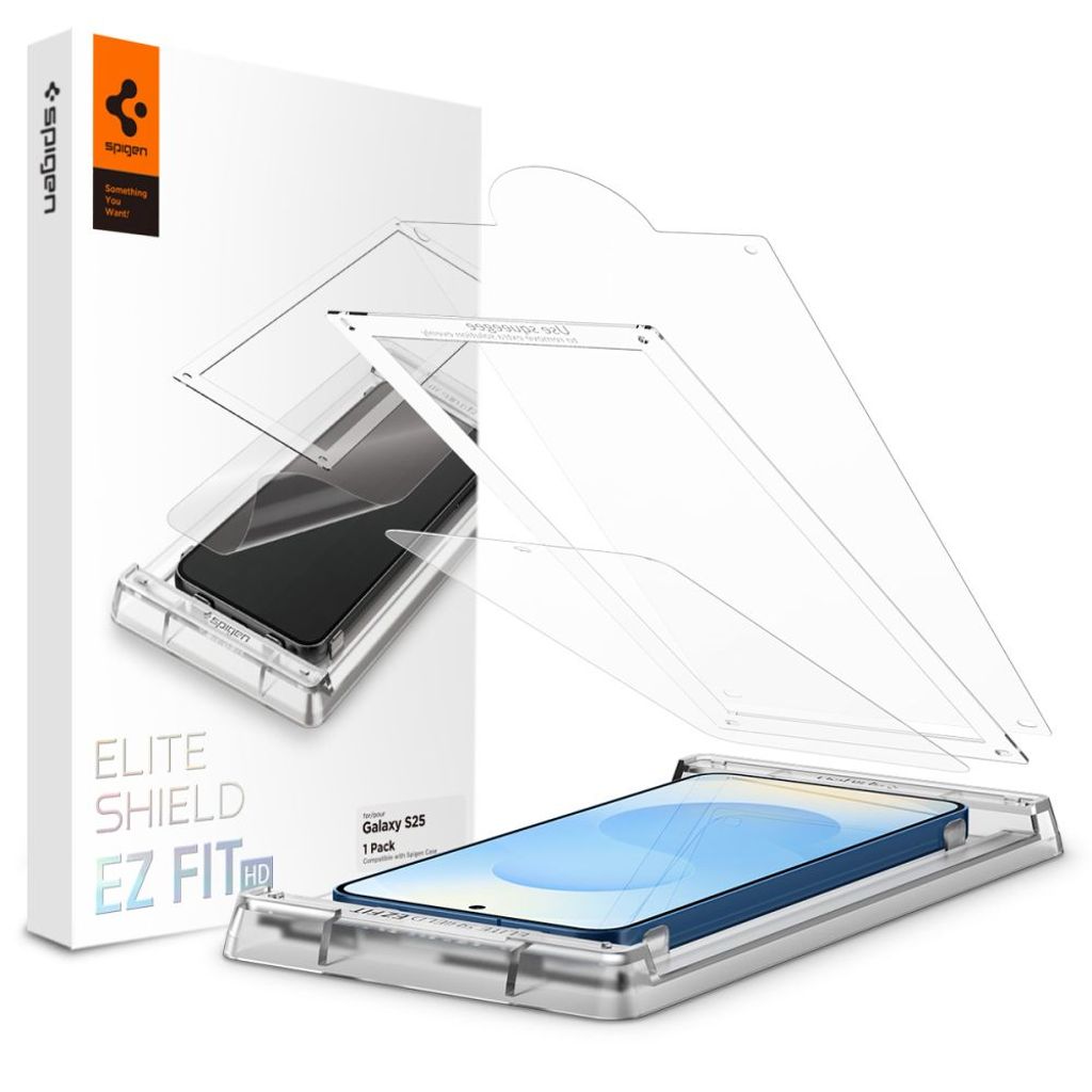 Spigen Elite Shield EZ FIT Screen Protector for Samsung Galaxy S25