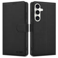 Tech-Protect Wallet Cover for Samsung Galaxy S25 - Black — Tech-Protect