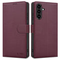 Tech-Protect Wallet Cover for Samsung Galaxy A56 5G - Burgundy — Tech-Protect