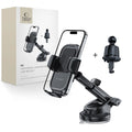 Tech-Protect V8 phone holder car for dashboard, windshield or air vent – Black — Tech-Protect