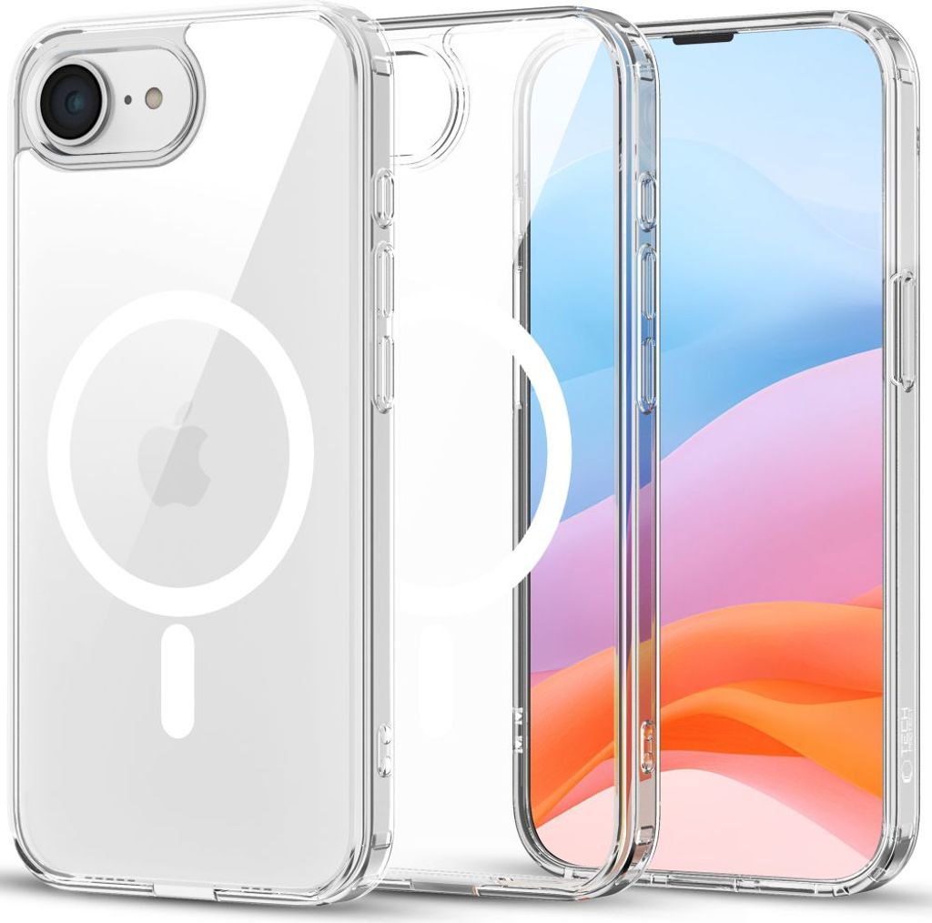 Tech-Protect FlexAir Hybrid MagSafe Case for iPhone 17e/16e - Transparent — Tech-Protect