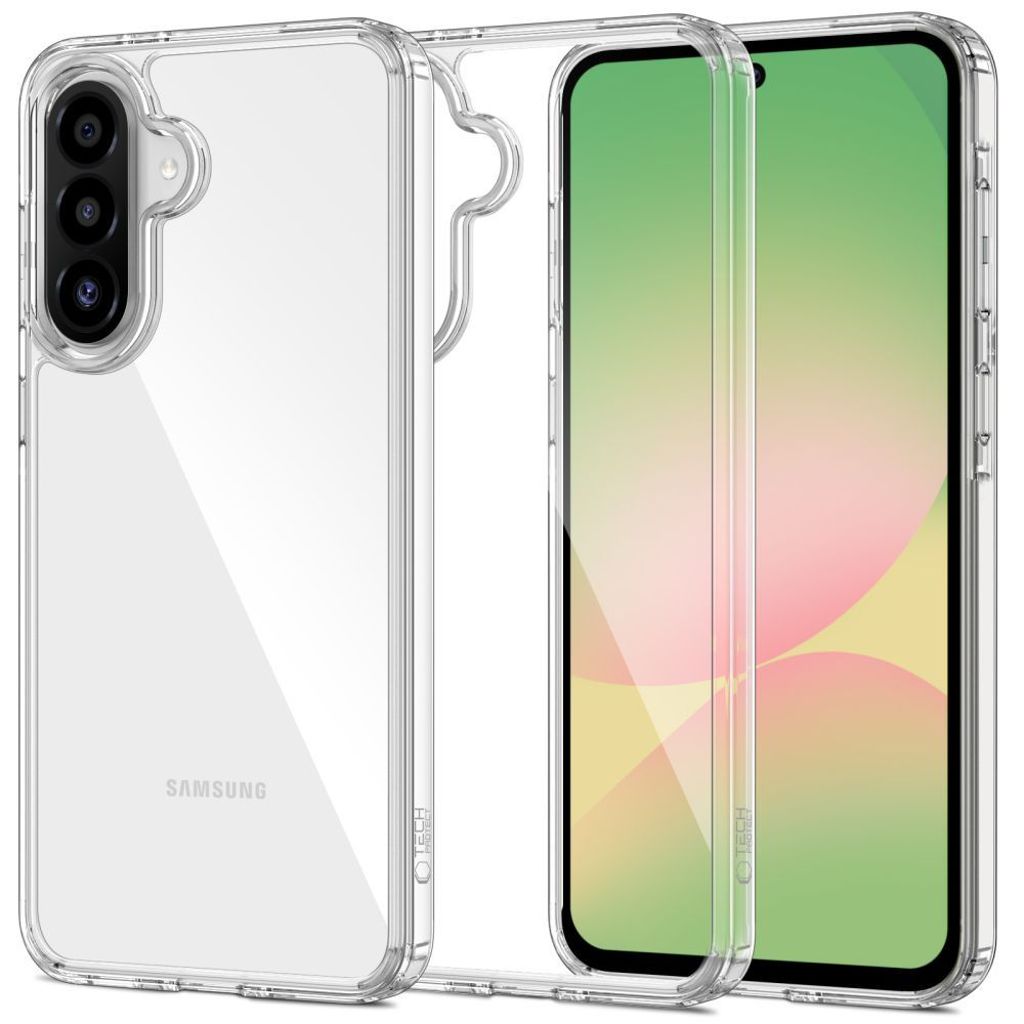 Tech-Protect FlexAir Hybrid Case for Samsung Galaxy A56 5G - Transparent — Tech-Protect
