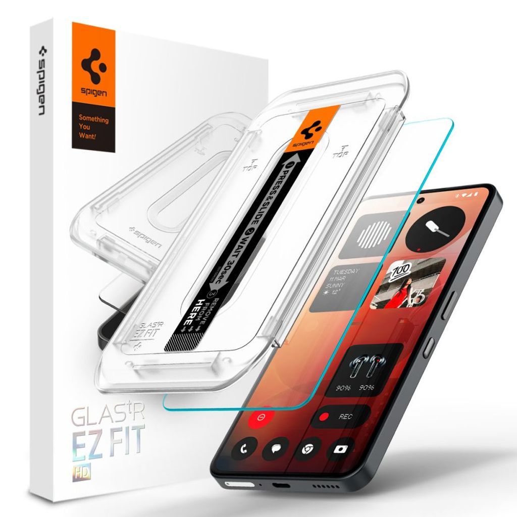 Spigen Glas.tR EZ Fit Screen Protector for Nothing Phone 3A / 3A Pro — Spigen