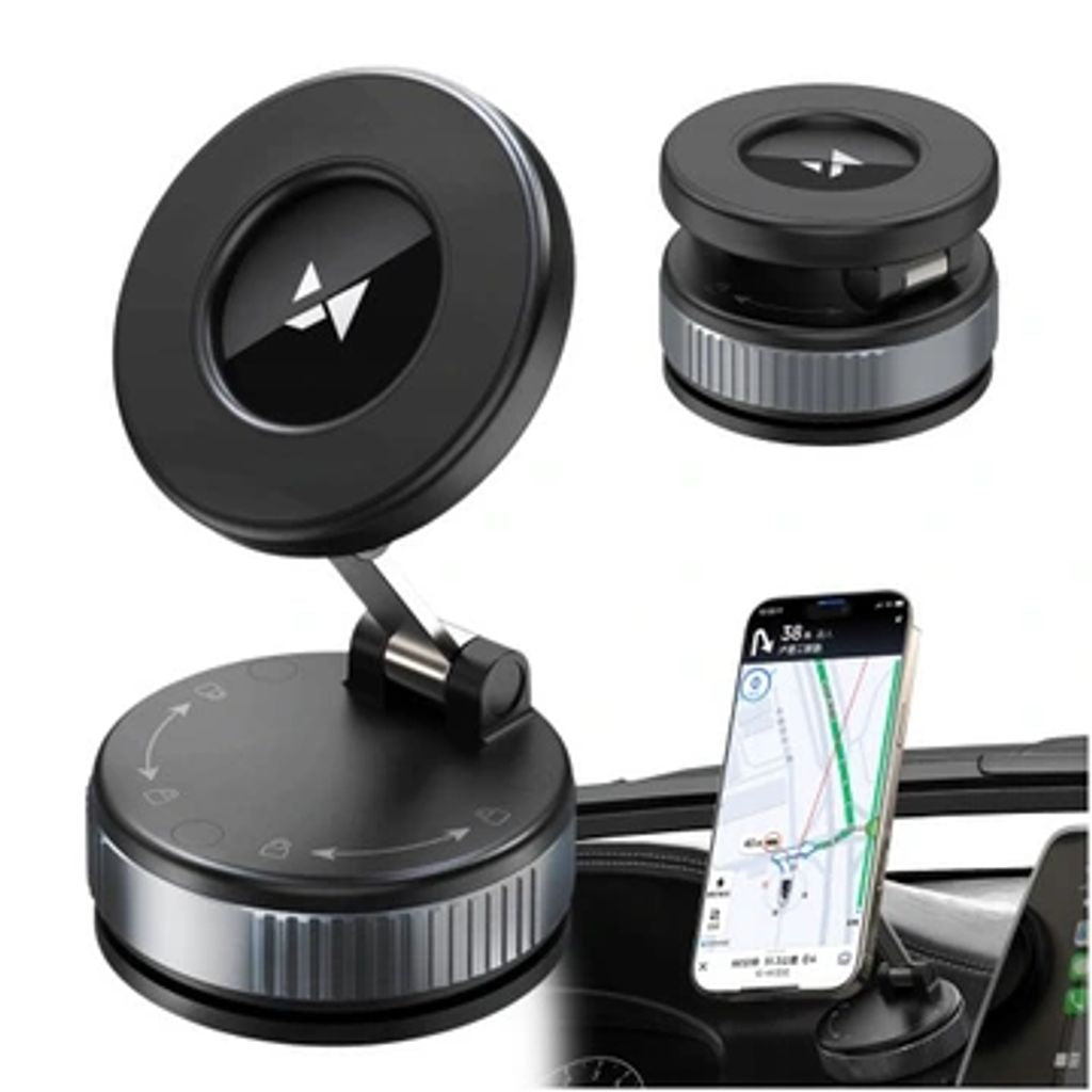 Wozinsky Magnetic Car Phone Holder - Dashboard - Black — Wozinsky