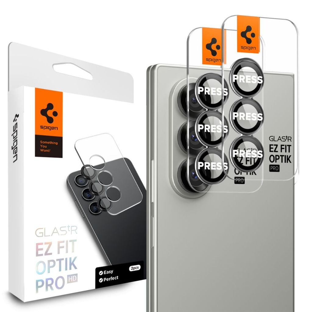 Spigen Optik Pro HD Lens protector 2pcs Samsung Galaxy Z Fold8 Ultra/Fold7 — Spigen
