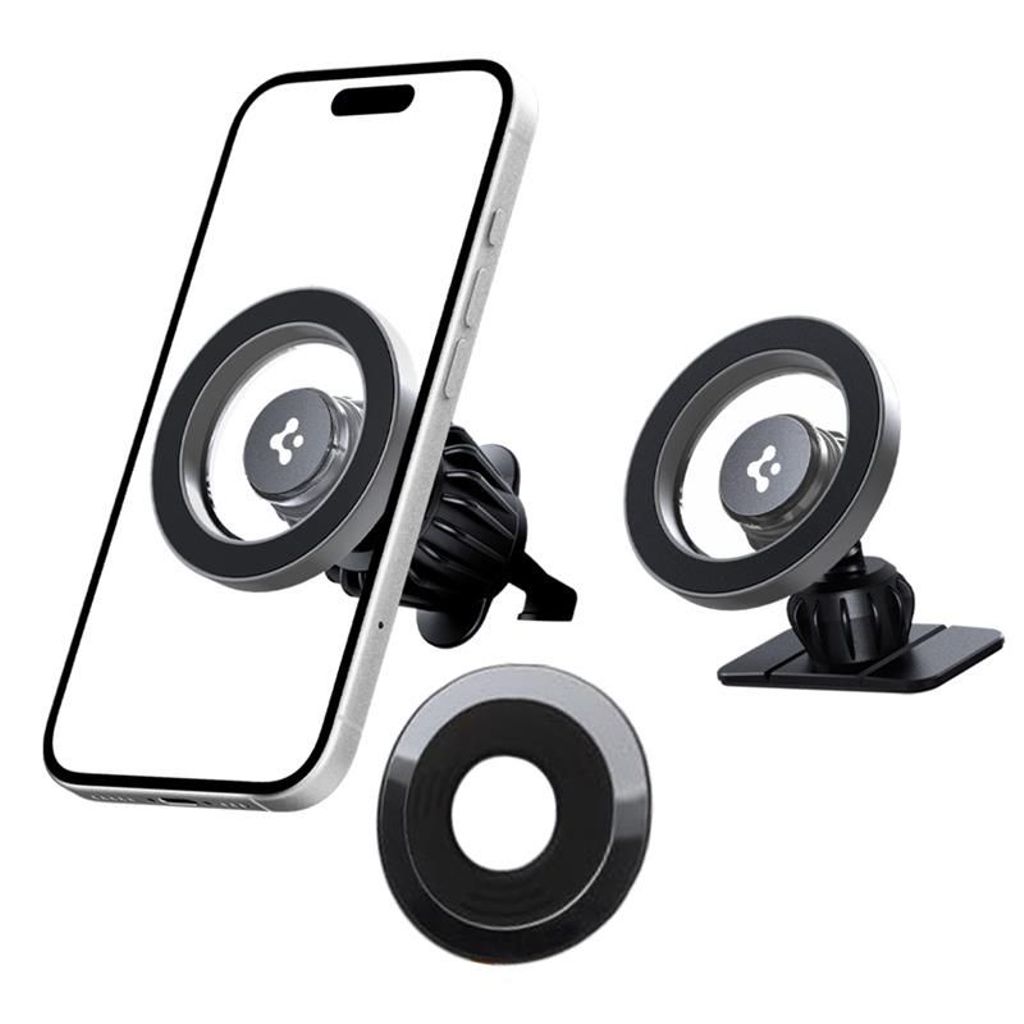 Spigen MFT13 MagSafe Phone Holder for Car – Silver — Spigen