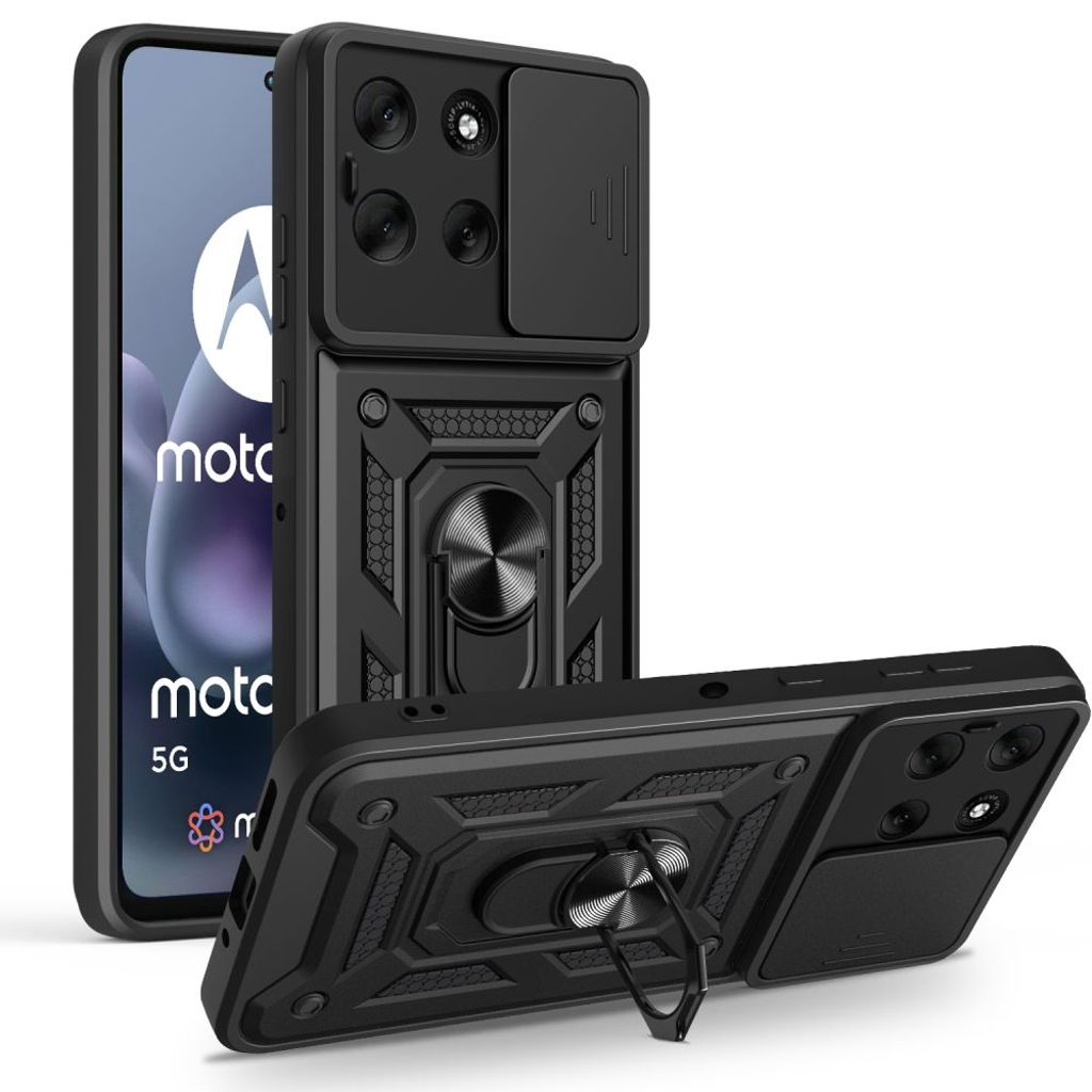 Tech-Protect CamShield Pro Case for Motorola Moto G86 5G - Black — Tech-Protect