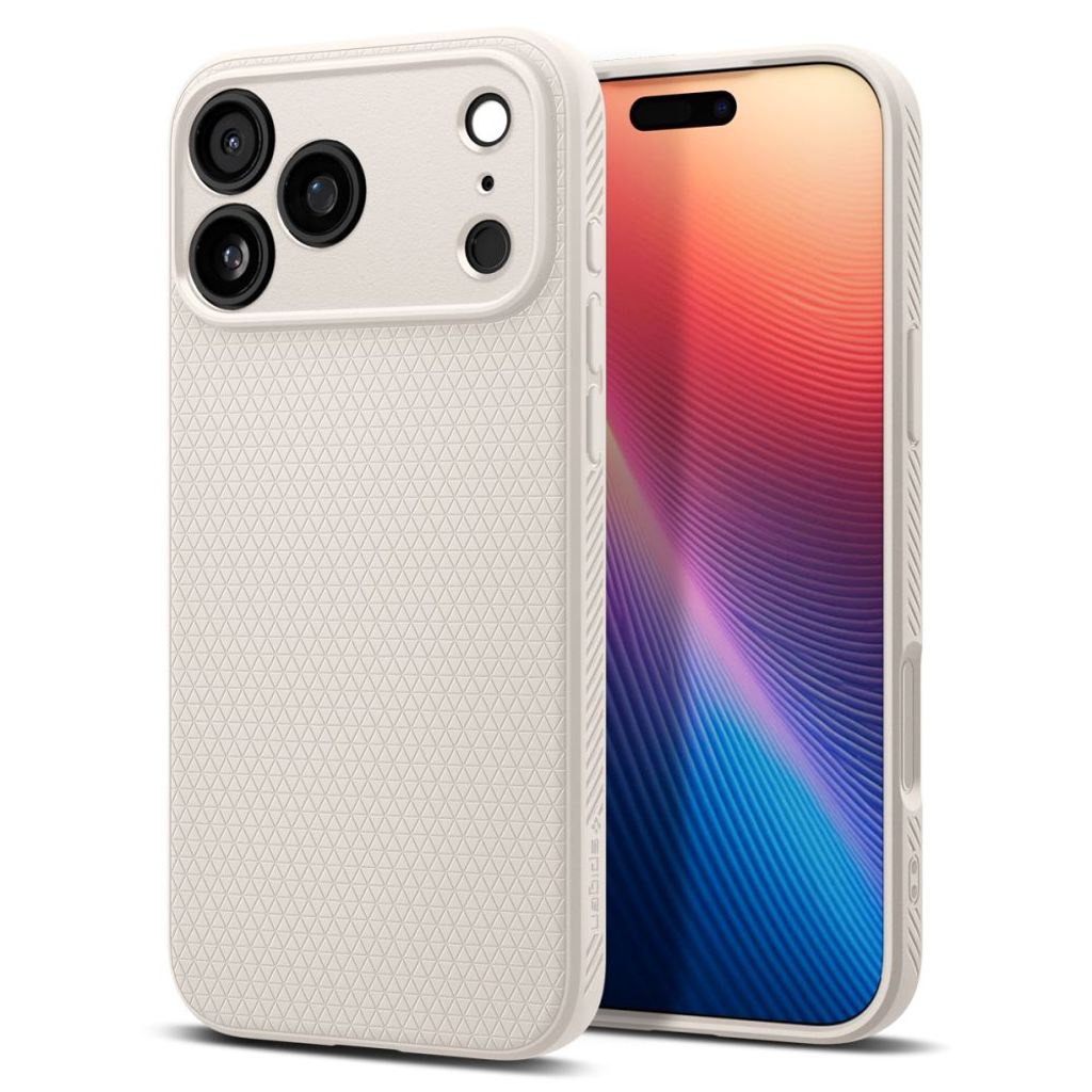 Spigen Liquid Air Case for iPhone 18 Pro Max / 17 Pro Max - Natural Titanium — Spigen