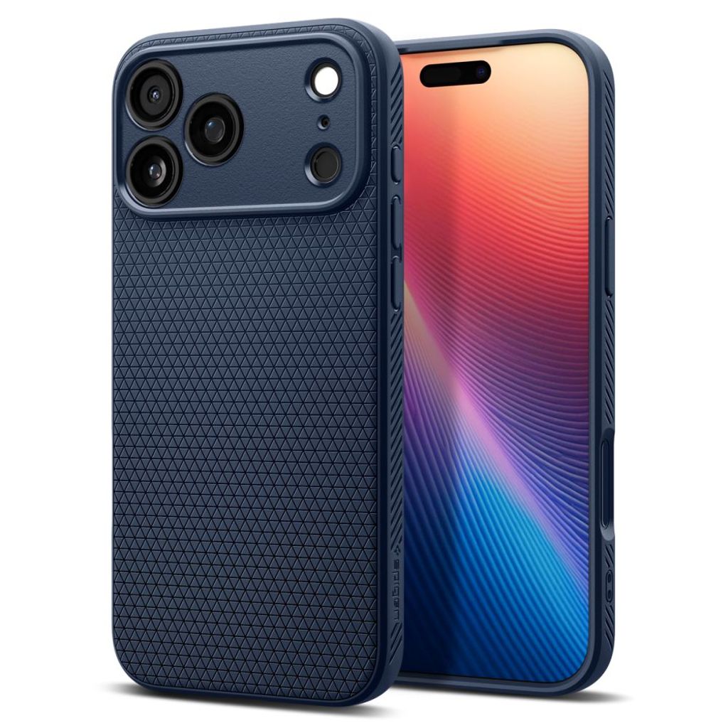 Spigen Liquid Air Case for iPhone 17 Pro Max - Blue — Spigen
