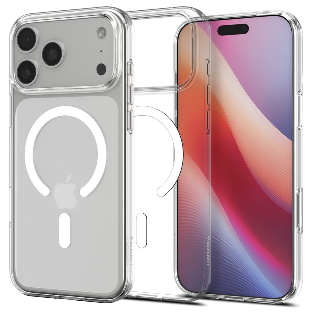 Spigen Liquid Crystal MagSafe Case for iPhone 17 Pro - Transparent/White — Spigen