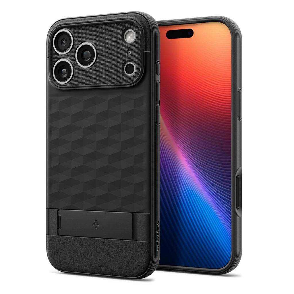 Spigen Parallax S MagFit Case for iPhone 18 Pro / 17 Pro - Matte Black — Spigen