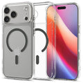 Spigen Ultra Hybrid MagFit Case iPhone 18 Pro Max/17 Pro Max - Transparent/Gray — Spigen