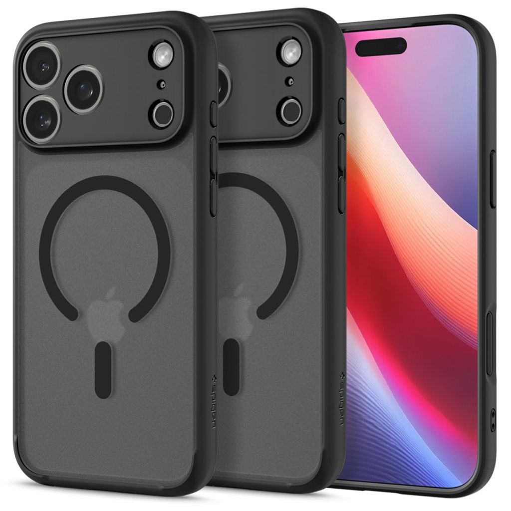 Spigen Ultra Hybrid MagFit Case for iPhone 18 Pro Max / 17 Pro Max - Frost Black — Spigen