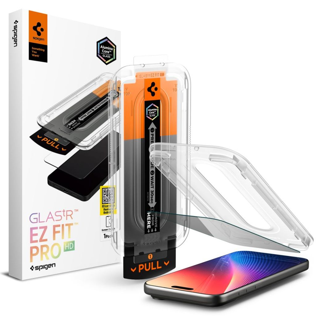 Spigen Glas.TR EZ Fit Pro iPhone 16 Pro Max/17 Pro Max Privacy Glass Screen Protector — Spigen