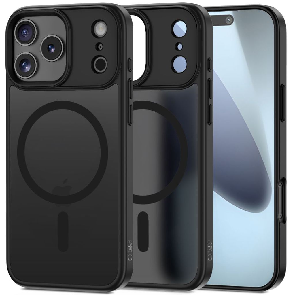 Tech-Protect Matt MagSafe Case for iPhone 17 Pro Max - Matte Black — Tech-Protect