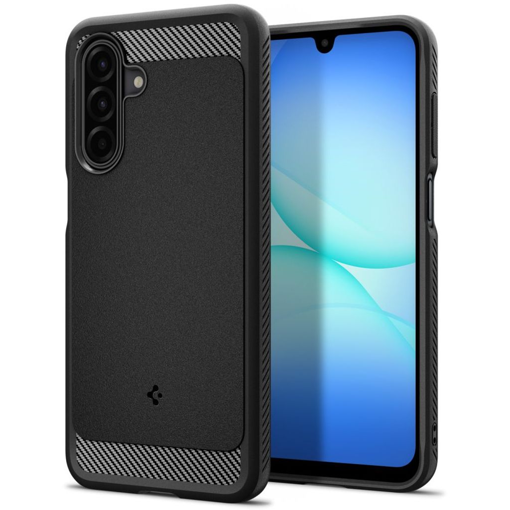 Spigen Rugged Armor Case for Samsung Galaxy A17 - Matte Black — Spigen