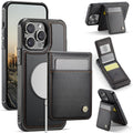 JEEHOOD iPhone 12 Pro Max Case with MagSafe - Black