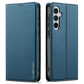 LC.IMEEKE Samsung Galaxy S25 FE Wallet Cover - Blue