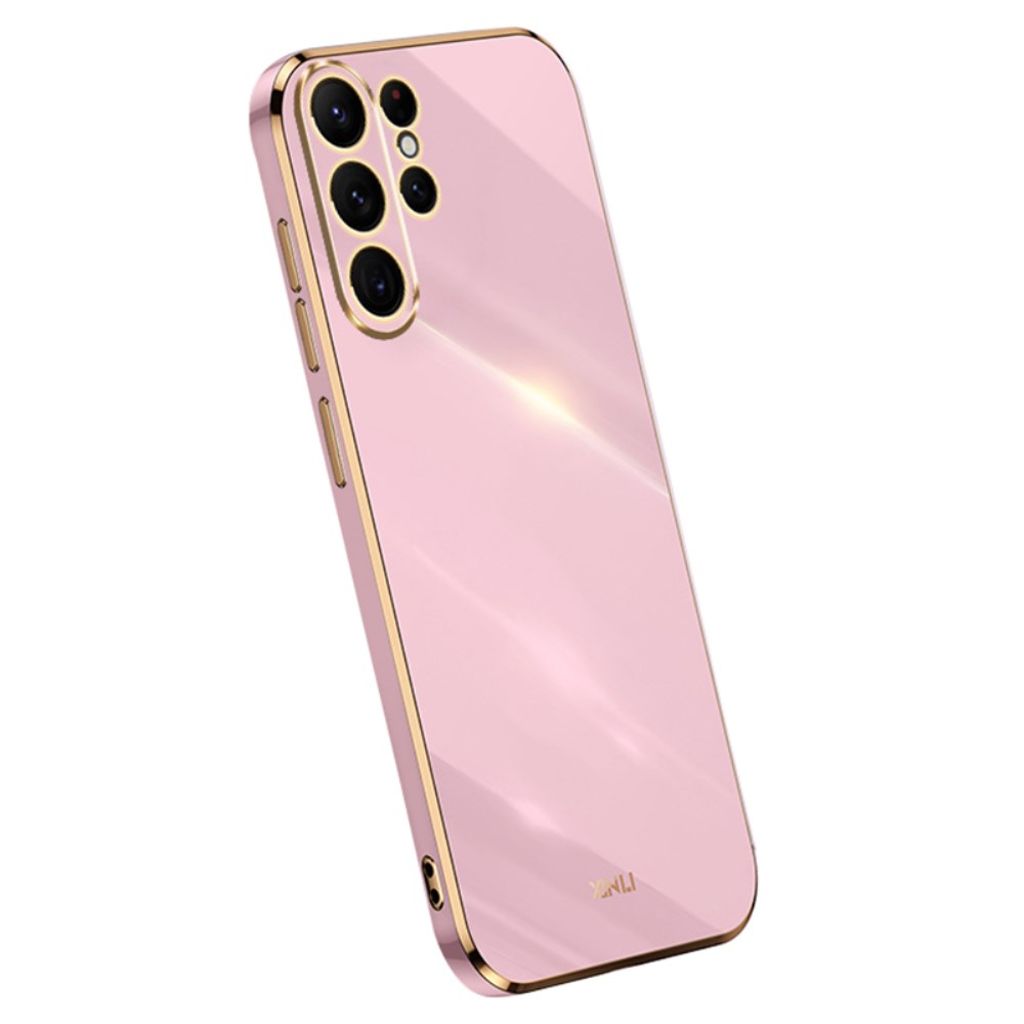 XINLI Samsung Galaxy S24 Ultra TPU-case - Pink