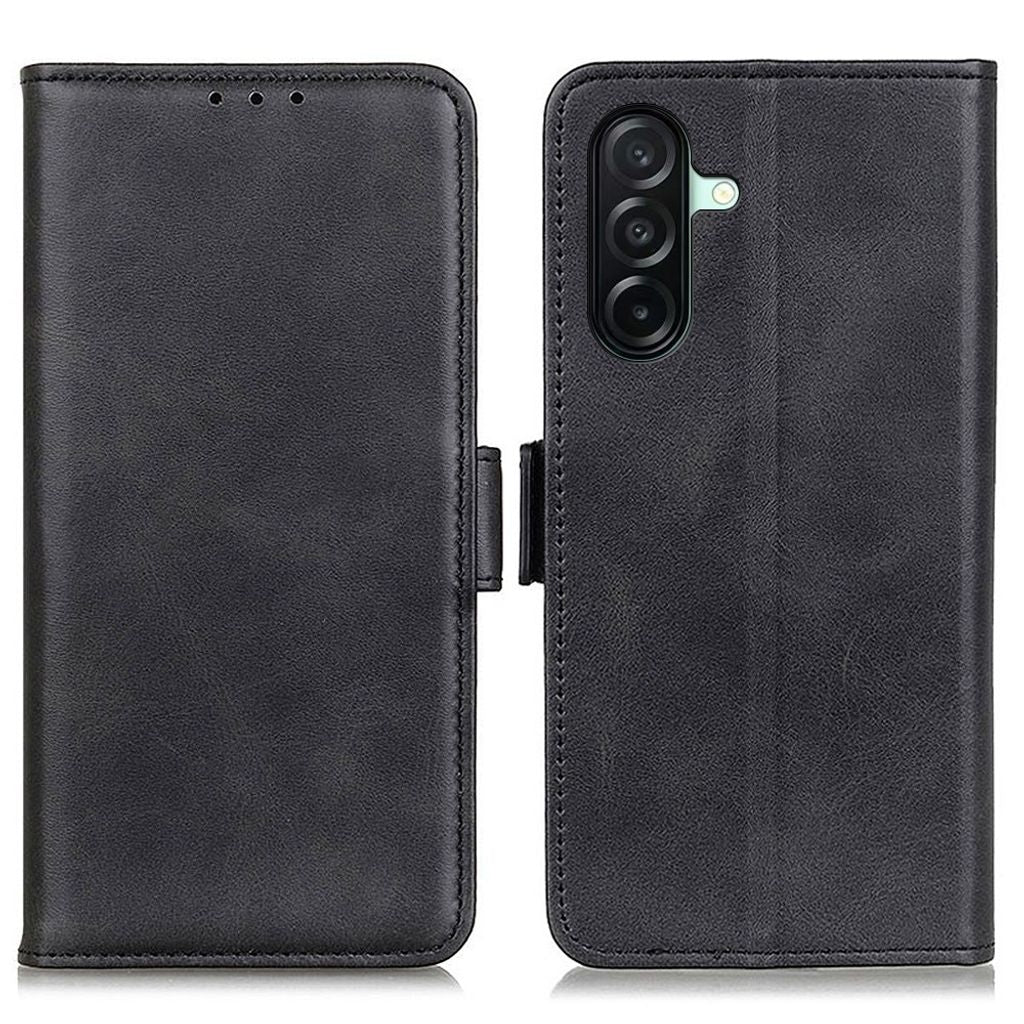 Samsung Galaxy A27 5G Wallet Cover Stand PU Leather - Black — Samsung