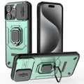 iPhone 16 Pro Max Case with ring - Green — Övrigt