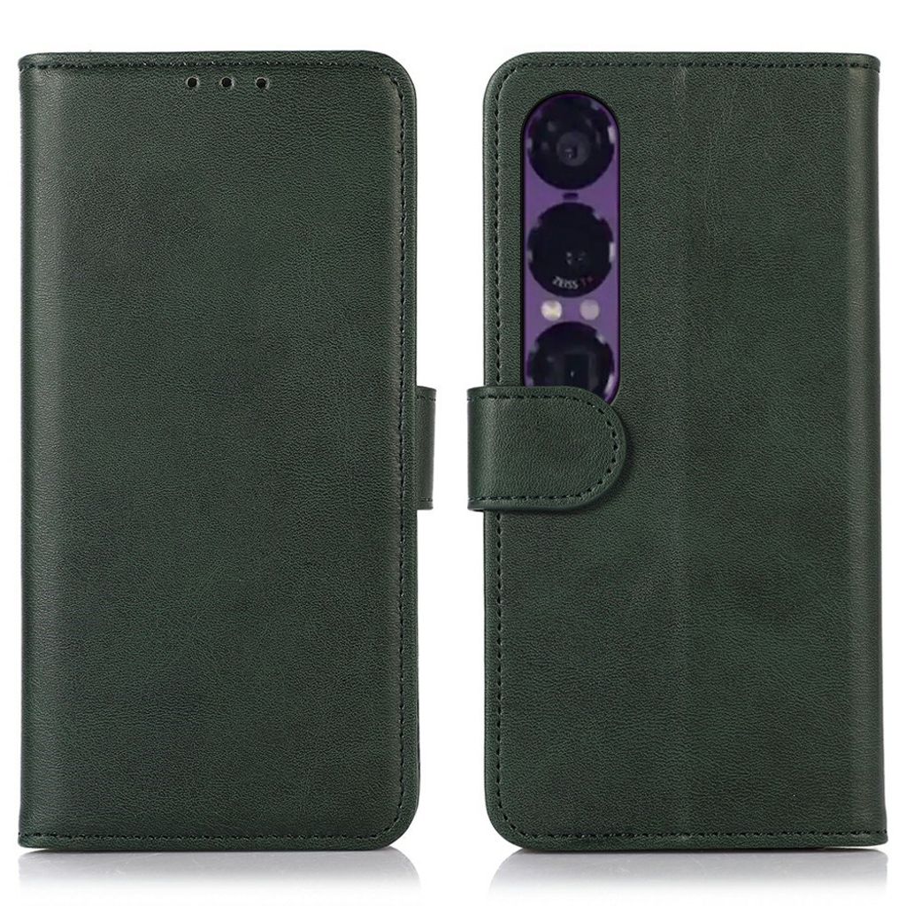 Sony Xperia 1 VII Cover with Card slots - Green