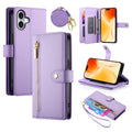 iPhone 17 Wallet Cover with carrying strap - Purple — Övrigt