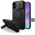 Tech-Protect Kevlar Aura MagSafe Case for iPhone 17 - Black — Tech-Protect