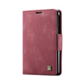 AUTSPACE Samsung Galaxy Z Fold8 Wallet Cover PU-leather RFID Blocking  - Red — AUTSPACE