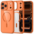 Tech-Protect MagMat MagSafe Case for iPhone 17 Pro - Transparent Orange — Tech-Protect