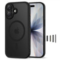 Tech-Protect MagPeak Magsafe CC Case for iPhone 17 - Matte Black — Tech-Protect