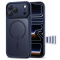 Tech-Protect Magpeak Magsafe CC Case for iPhone 17 Pro - Navy Blue — Tech-Protect