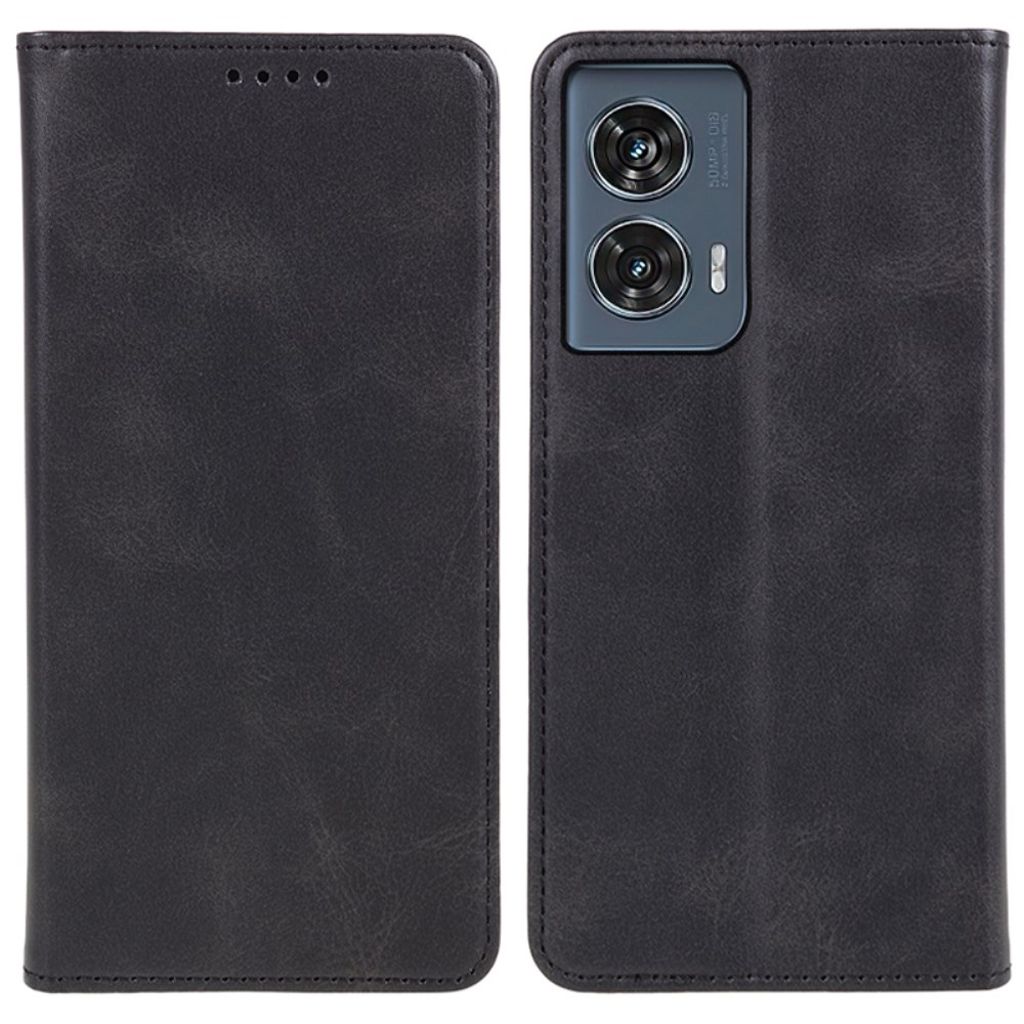 Motorola Edge 50 Fusion Wallet Cover - Black — Övrigt
