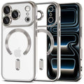 Tech-Protect MagFlex MagSafe Case for iPhone 17 Pro - Transparent Silver — Tech-Protect