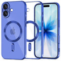 Tech-Protect MagFlex MagSafe Case for iPhone 17 - Transparent Navy Blue — Tech-Protect