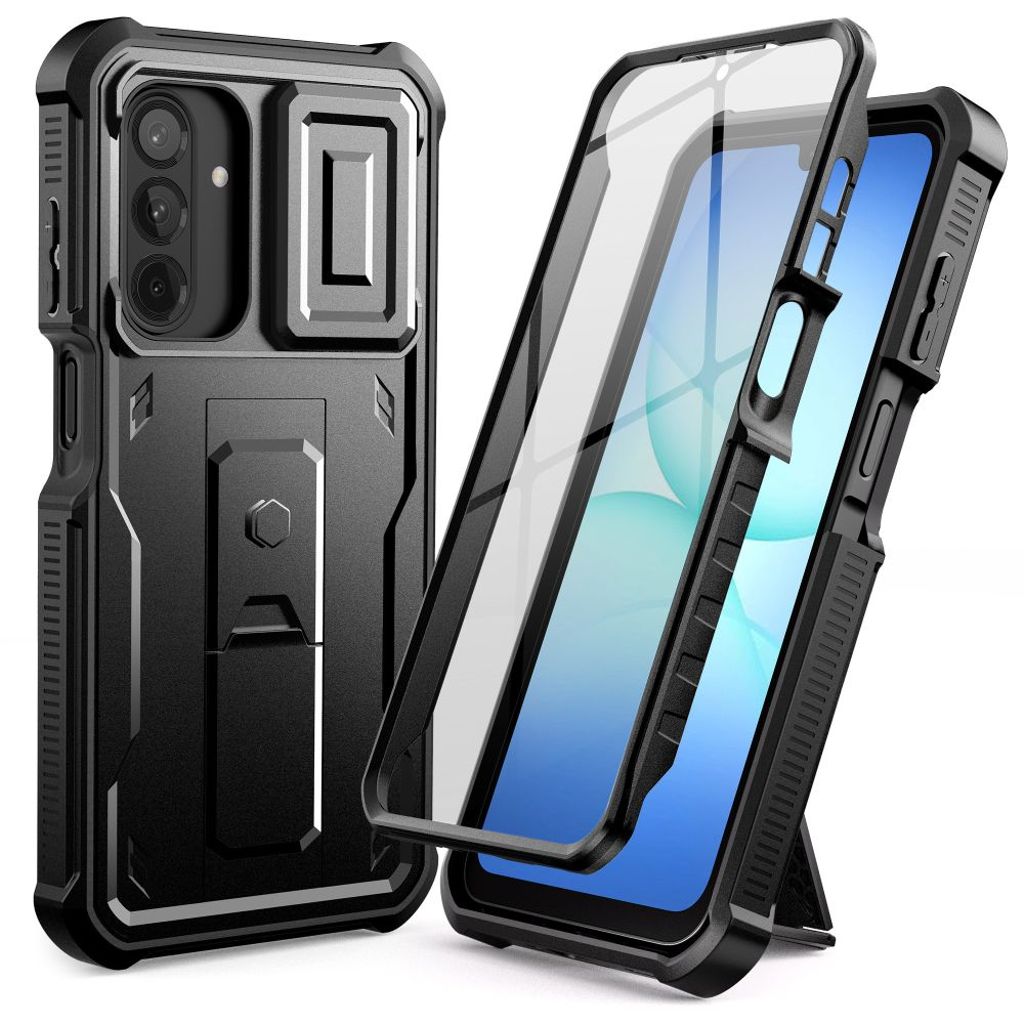 Tech-Protect Kevlar Cam+ Case for Samsung Galaxy A17 - Black — Tech-Protect