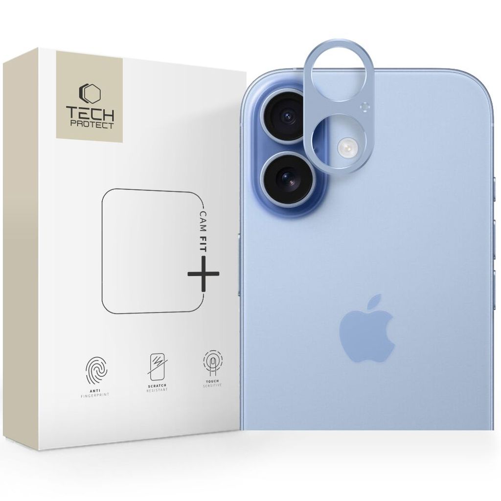 Tech-Protect iPhone 17 Lens Protector Camfull Fit+ - Blue — Tech-Protect