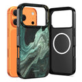 Tech-Protect Lamano MagSafe Case for iPhone 17 Pro Max - Green/Black — Tech-Protect