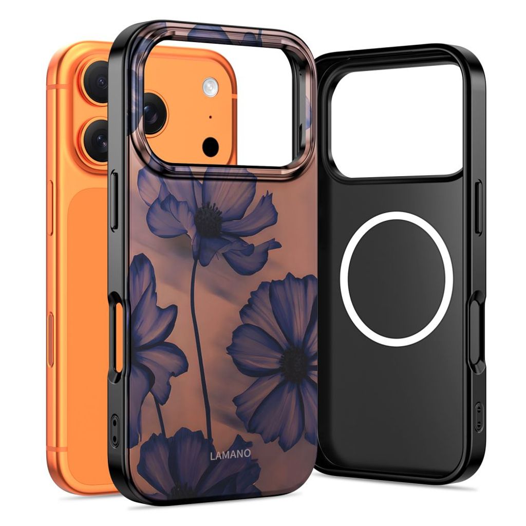 Tech-Protect Lamano MagSafe Case for iPhone 17 Pro - Flowers — Tech-Protect