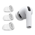 Tech-Protect Earpads for AirPods Pro 3 S / M / L 3-pack - white — Tech-Protect