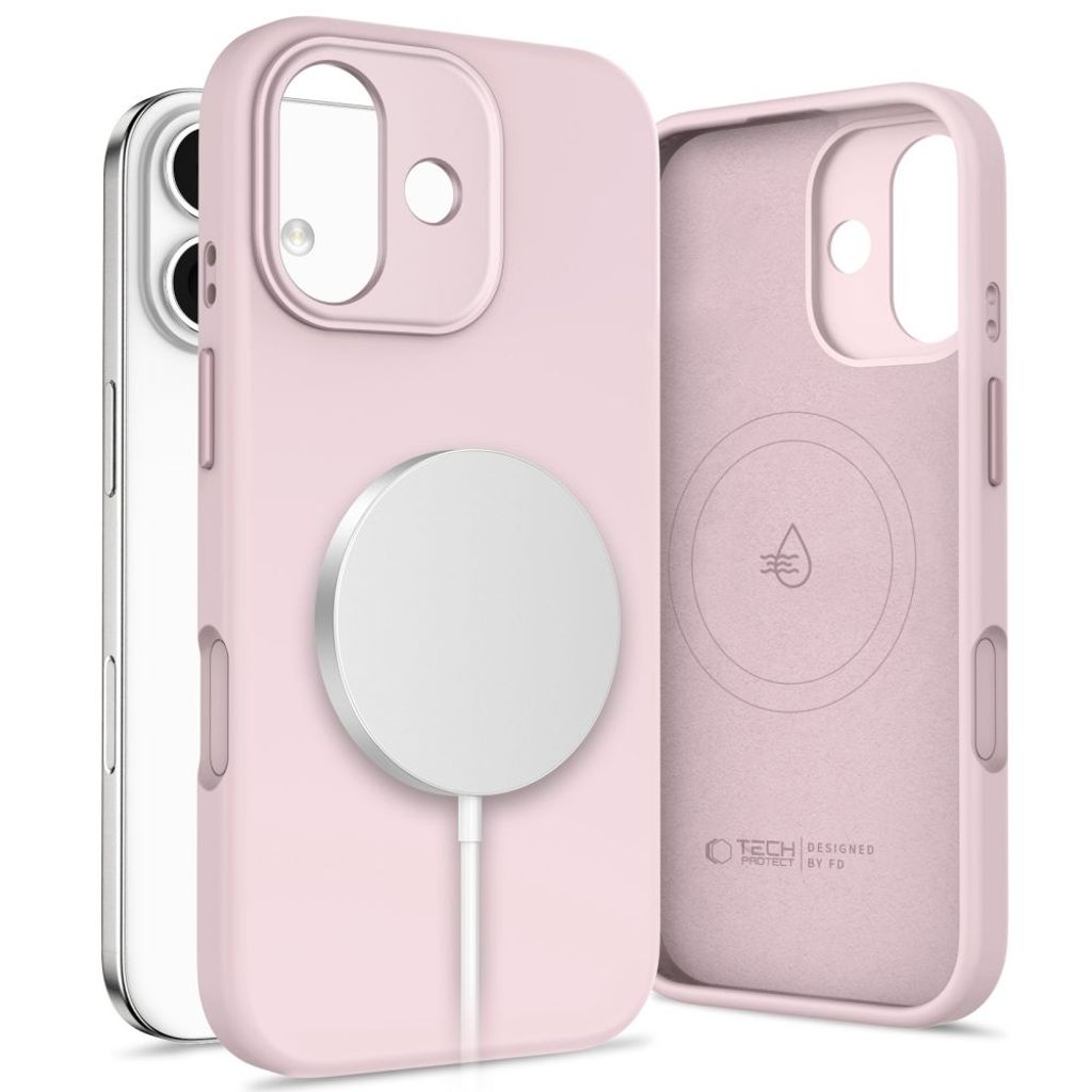 Tech-Protect Uniq MagSafe Case for iPhone 17 - Pink — Tech-Protect
