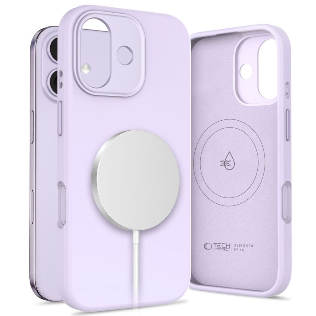 Tech-Protect Uniq MagSafe Case for iPhone 17 - Purple — Tech-Protect