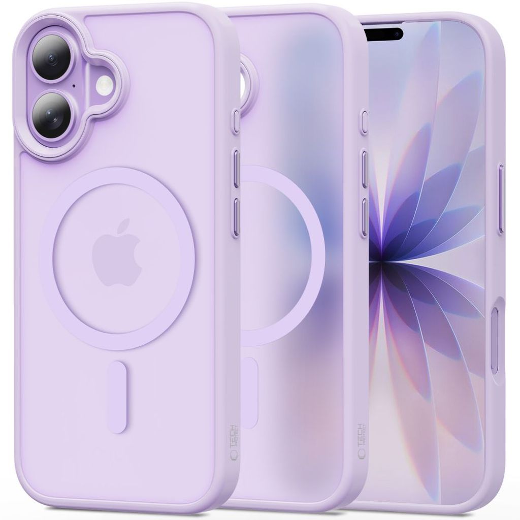 Tech-Protect MagMat MagSafe Case for iPhone 17 - Purple — Tech-Protect