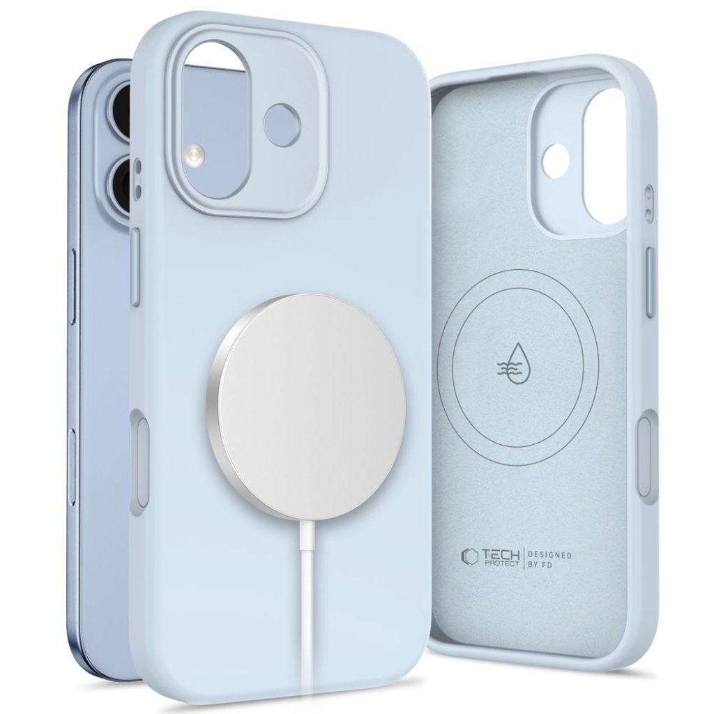 Tech-Protect Uniq MagSafe Case for iPhone 17 - Blue — Tech-Protect