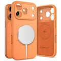 Tech-Protect Silicone MagSafe Case for iPhone 17 Pro - Orange — Tech-Protect