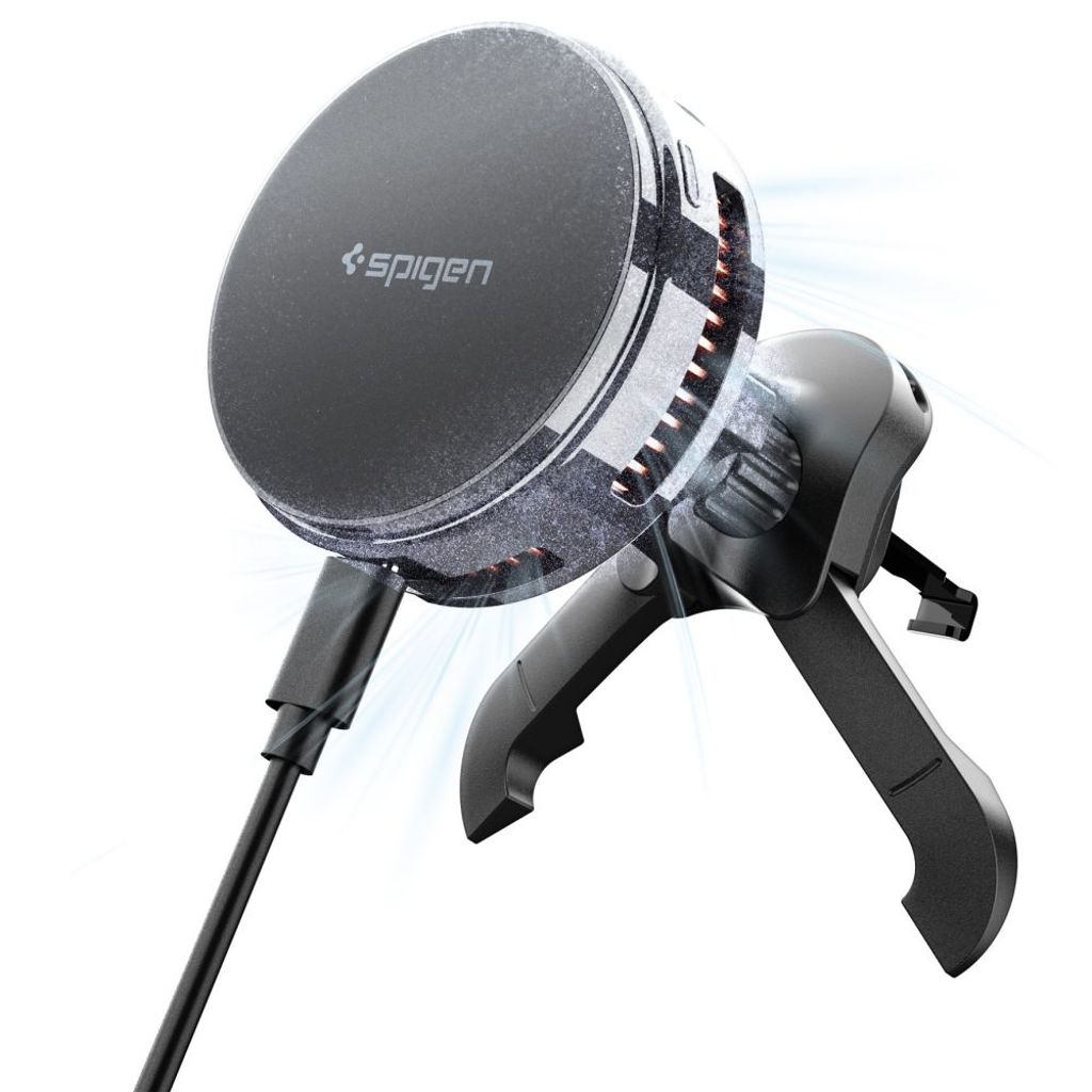Spigen Essential EV25MFAQ MagSafe Car Phone Holder - Black — Spigen