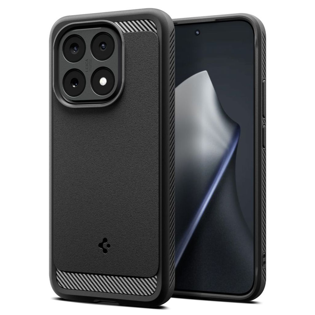 Spigen Rugged Armor Case for Xiaomi 15T - Black — Spigen
